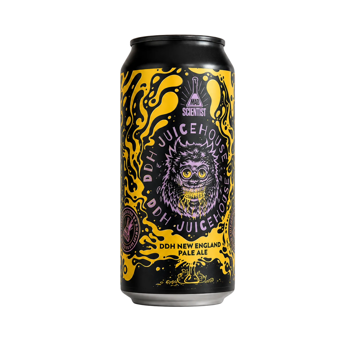 DDH Juicehouse van Mad Scientist, Hazy Pale Ale in blik van 440 ml