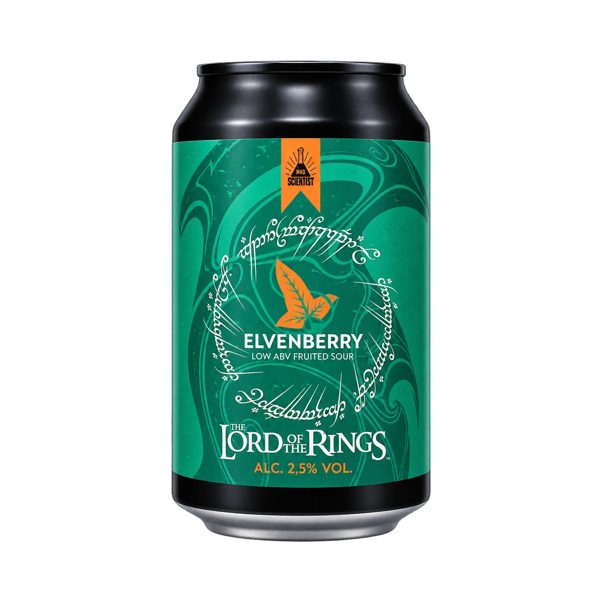 Elvenberry van Mad Scientist, Fruited Sour in blik van 330 ml