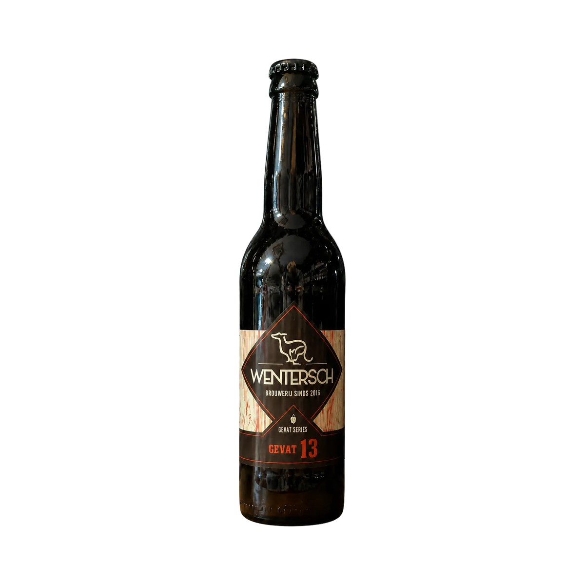 Gevat 13 van Wentersch, Belgian Quadrupel in fles van 330 ml