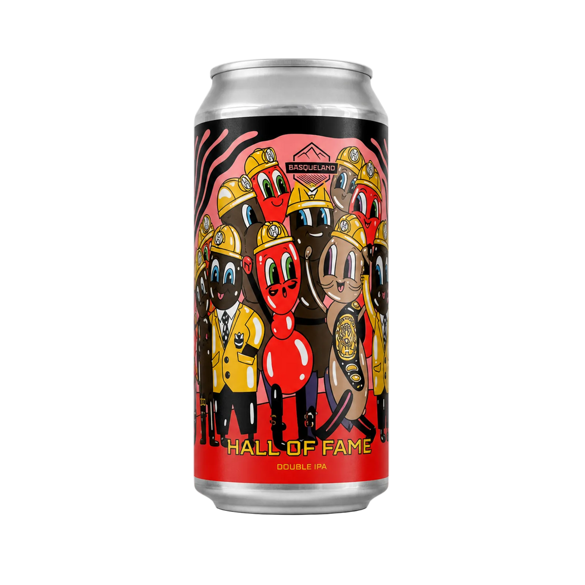 Hall of Fame van Basqueland Brewing, Hazy Double IPA in blik van 440 ml