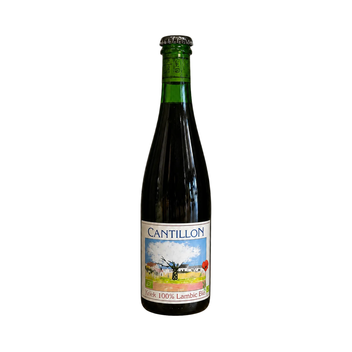 Kriek 100% Lambic Bio van Brasserie Cantillon, Kriek in fles van 375 ml