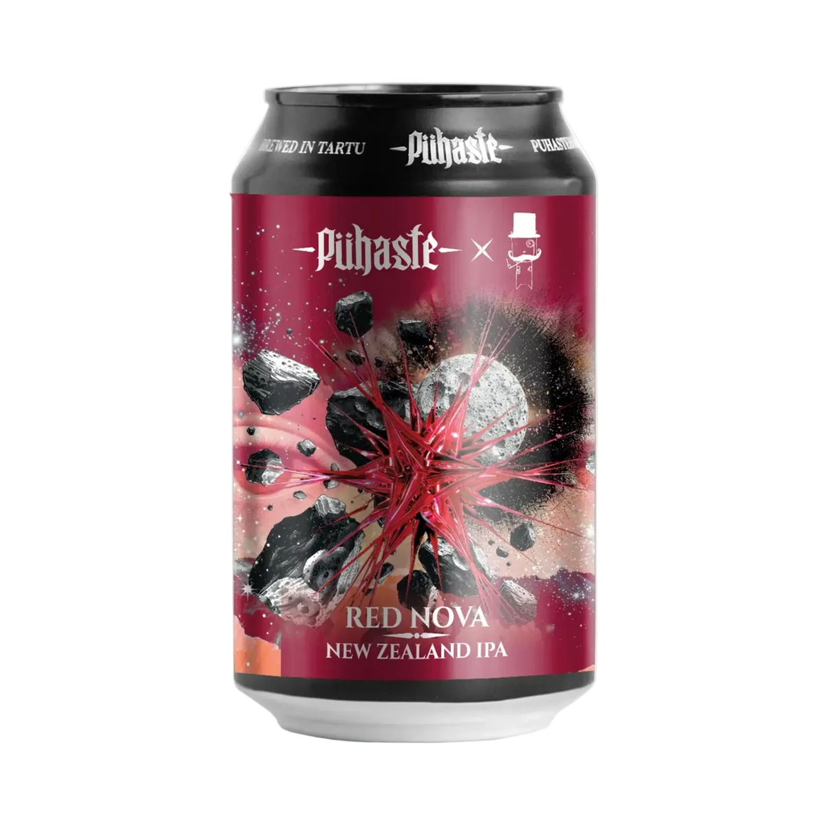 Red Nova van Pühaste, Hazy IPA in blik van 330 ml
