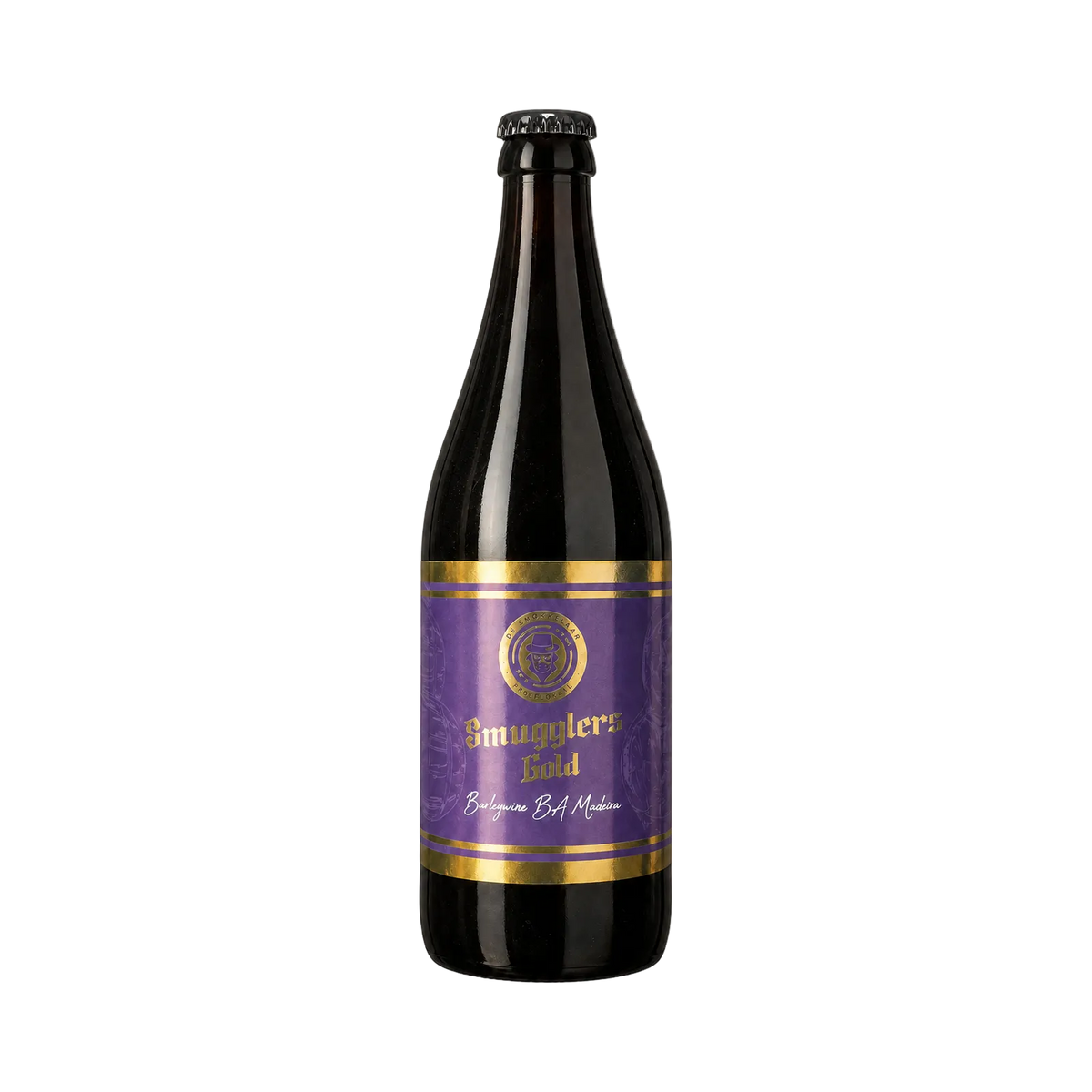 Smugglers Gold Nr 1 BA Madeira van Brouwerij de Smokkelaar, American Barleywine in fles van 750 ml