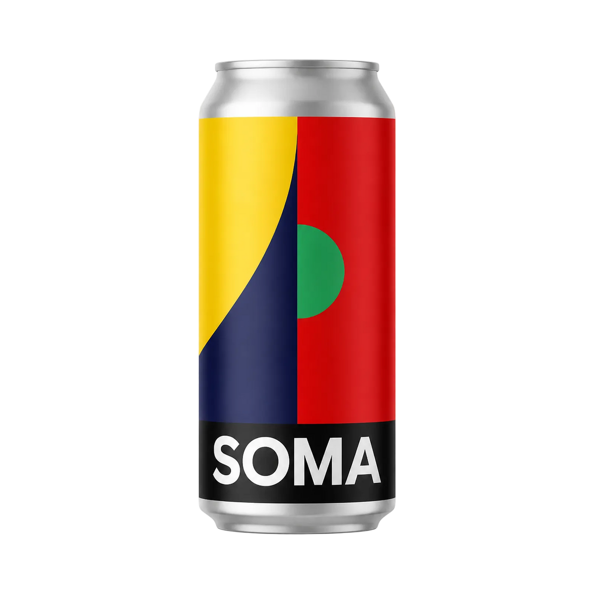 Symmetry van SOMA Beer, Hazy Double IPA in blik van 440 ml