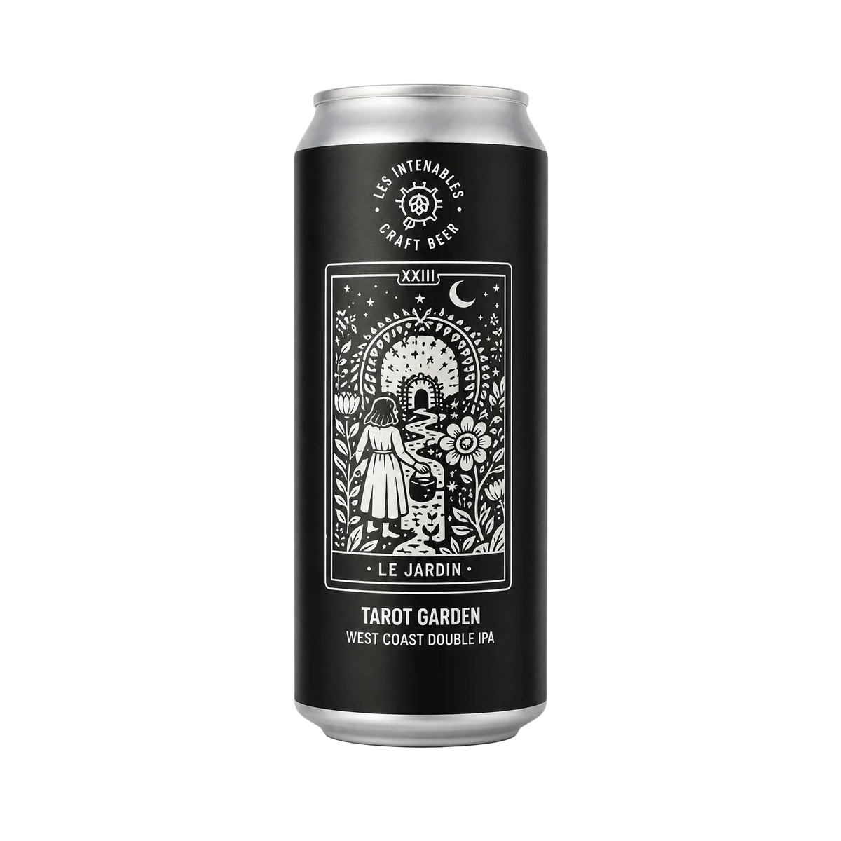 Tarot Garden van Les Intenables, West Coast IPA in blik van 440 ml