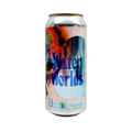 Water Worlds van Elmeleven, Hazy Double IPA in blik van 440 ml
